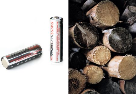 環(huán)保科技：以木柴廢料制作的木電池
