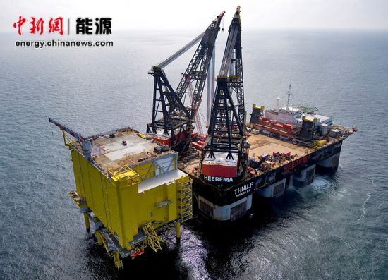 ABB在北海安裝世界上功率最大的海上換流站